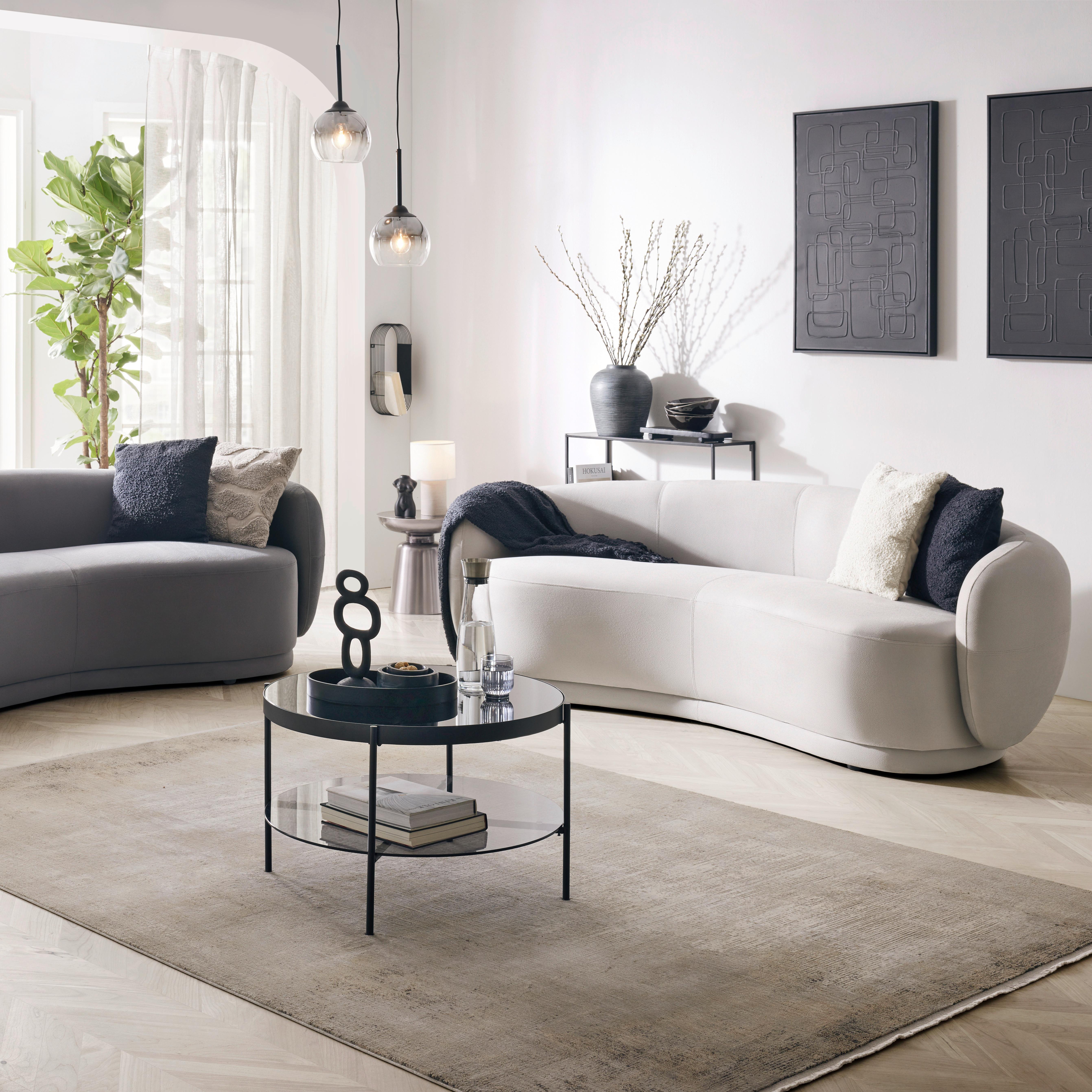 Dekorační podnos Fiona - černá, Basics, dřevo (36/22,5/4cm) - Modern Living