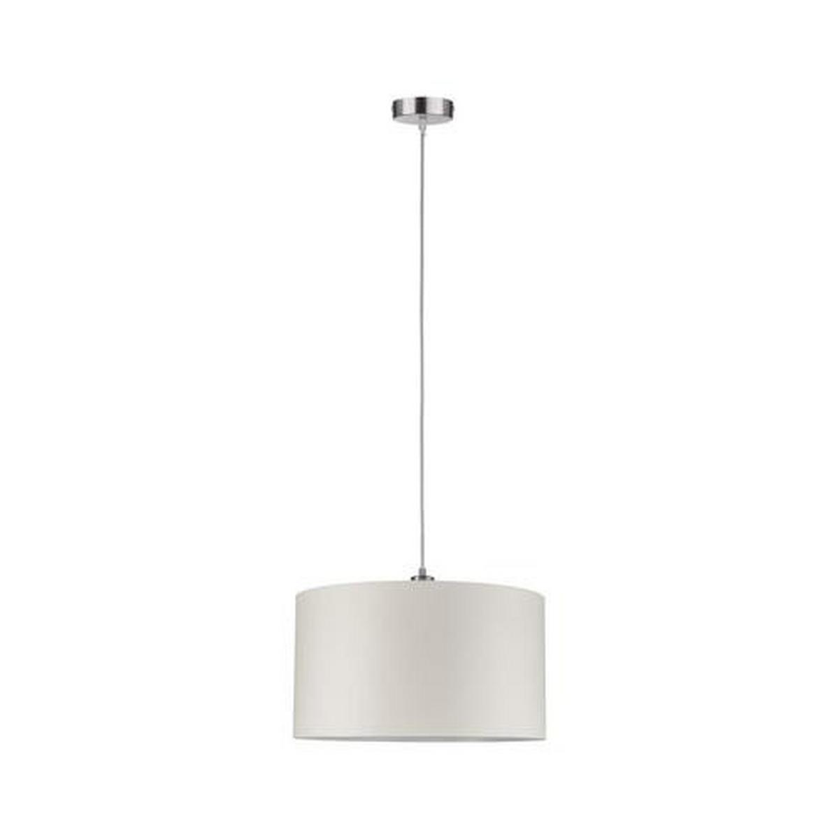Hängeleuchte Tessa H: 110 Cm 1-Flammig, Dimmbar - Creme, Design, Textil/Metall (45/110cm) - Paulmann