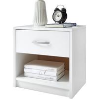 Éjjeliszekrény Pepe *top Ár* - fehér, faalapú anyag (39/41/28cm) - Best Price