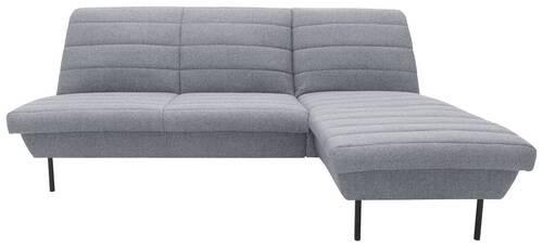 Ecksofa Looks Ix Anthrazit - Schwarz/Grau, Design, Textil (214/168cm) - LOOKS by W.Joop