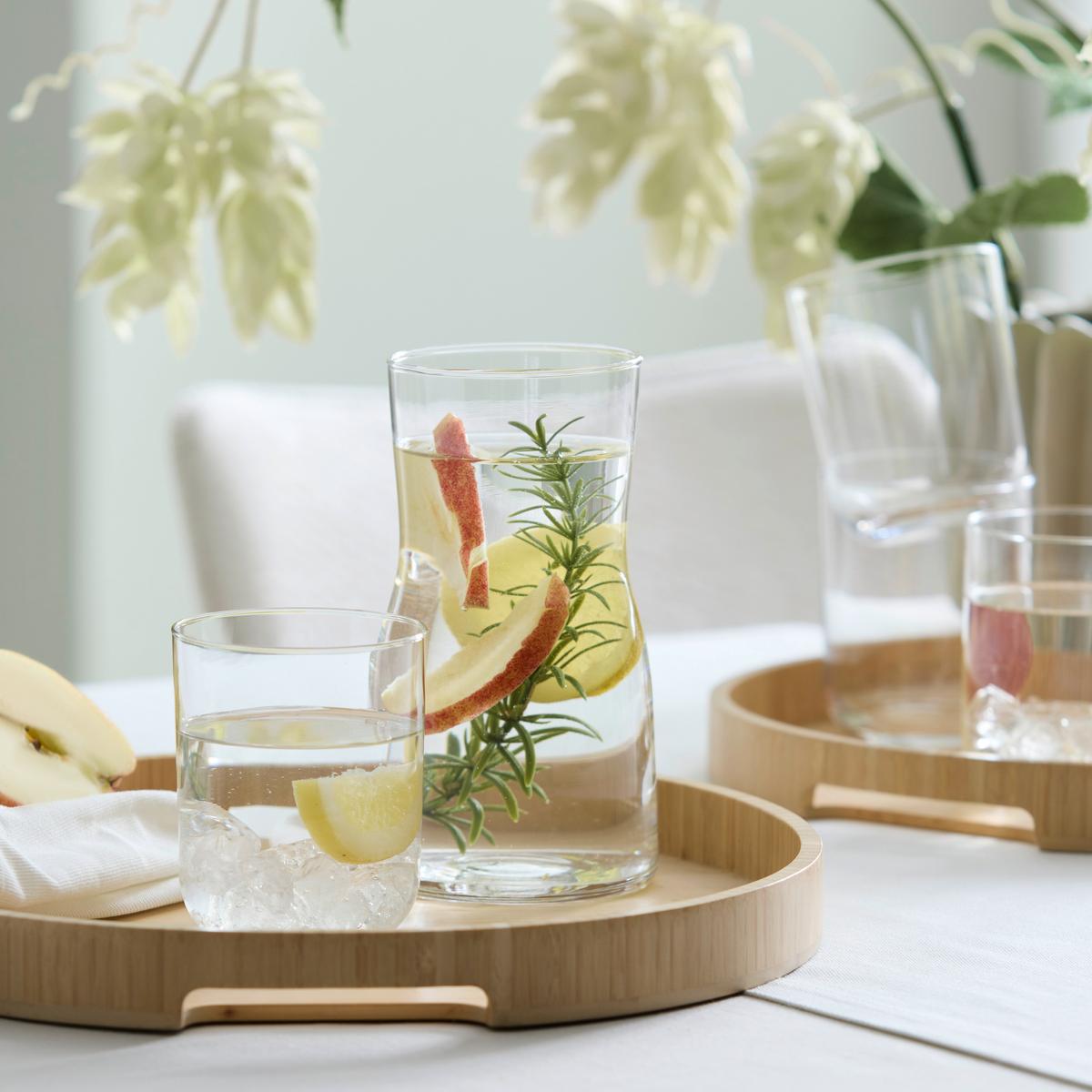 Karafa LISA - čiré, Moderní, sklo (9,4/16,8cm) - Mömax