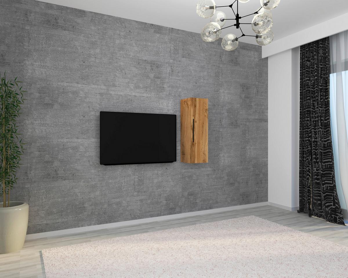 Hängeschrank Arila L B: 30 Cm Honigeiche Dekor - Honigeiche, MODERN, Holzwerkstoff (30/95/30cm) - MID.YOU
