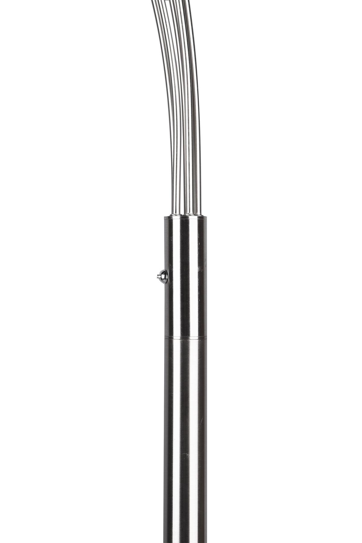 LED-Stehleuchte R41031507 Reed - Nickelfarben, Design, Metall (30,5/195/85,7cm)