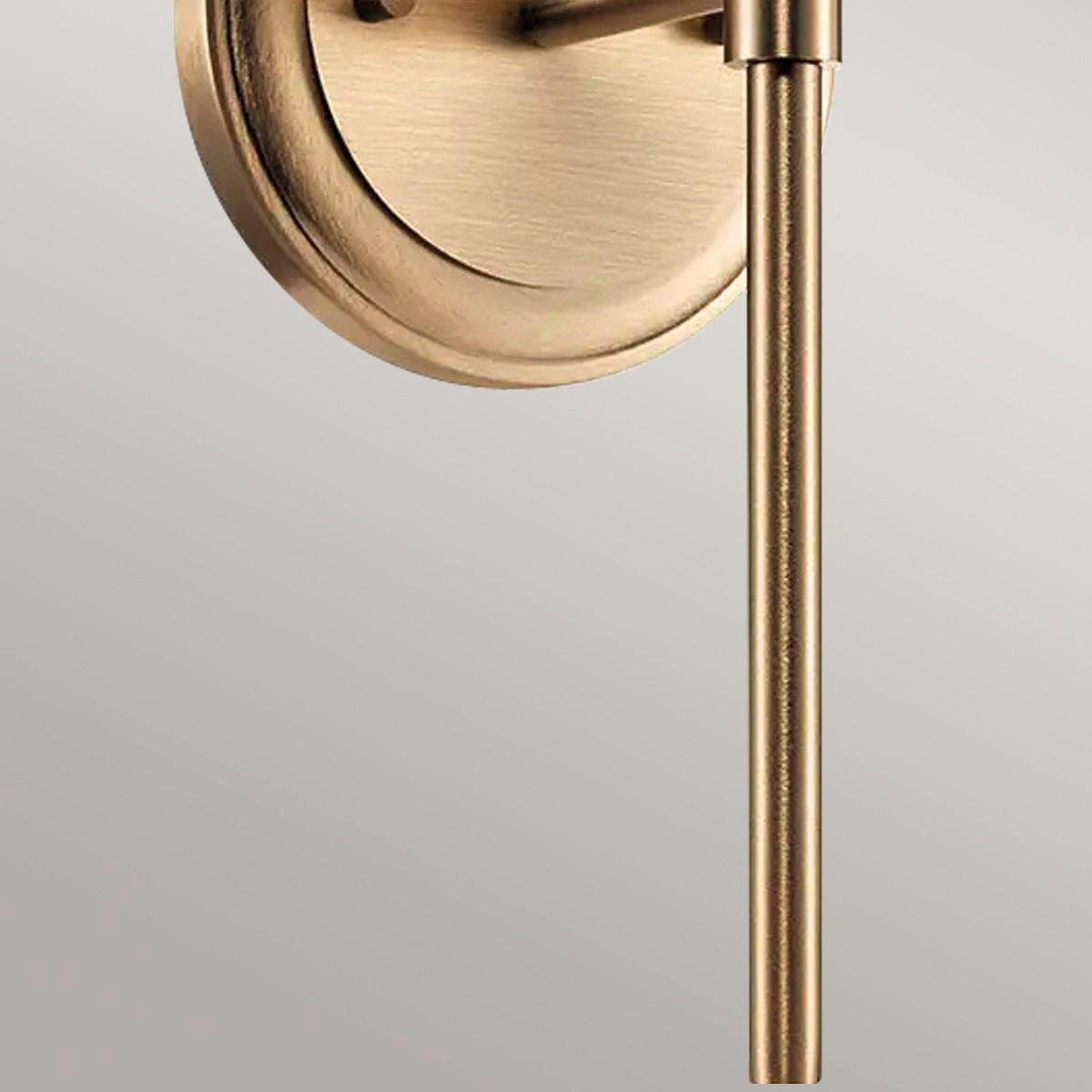Fürdőszobai Falilámpa Kl-Benno1-Cpz - Pezsgő, Konventionell, üveg/fém (34.8/12.8/16.6cm) - Elstead Lighting