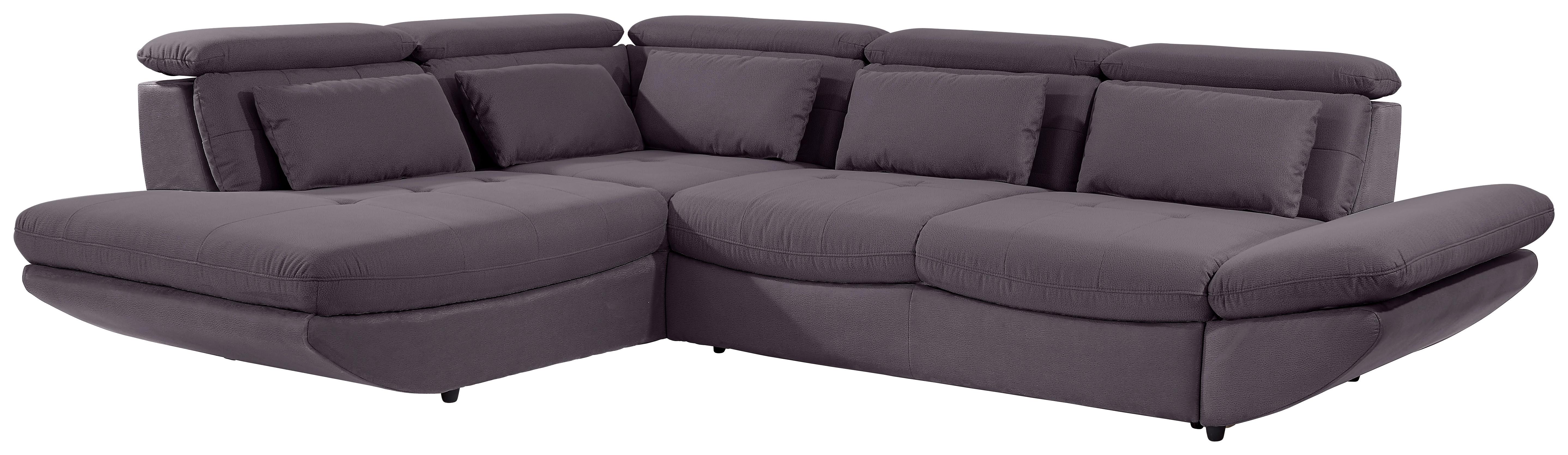 SEDACÍ SOUPRAVA PARK - černá/antracitová, Moderní, textil/plast (233/311cm) - Luca Bessoni
