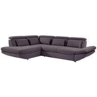 SEDACÍ SOUPRAVA PARK - černá/antracitová, Moderní, textil/plast (233/311cm) - Luca Bessoni