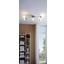 LED-Deckenleuchte Saragossa - Weiß/Nickelfarben, MODERN, Glas/Metall (72,5/41,5/16,5cm) LED-Deckenleuchte Saragossa - Weiß/Nickelfarben, MODERN, Glas/Metall (72,5/41,5/16,5cm)