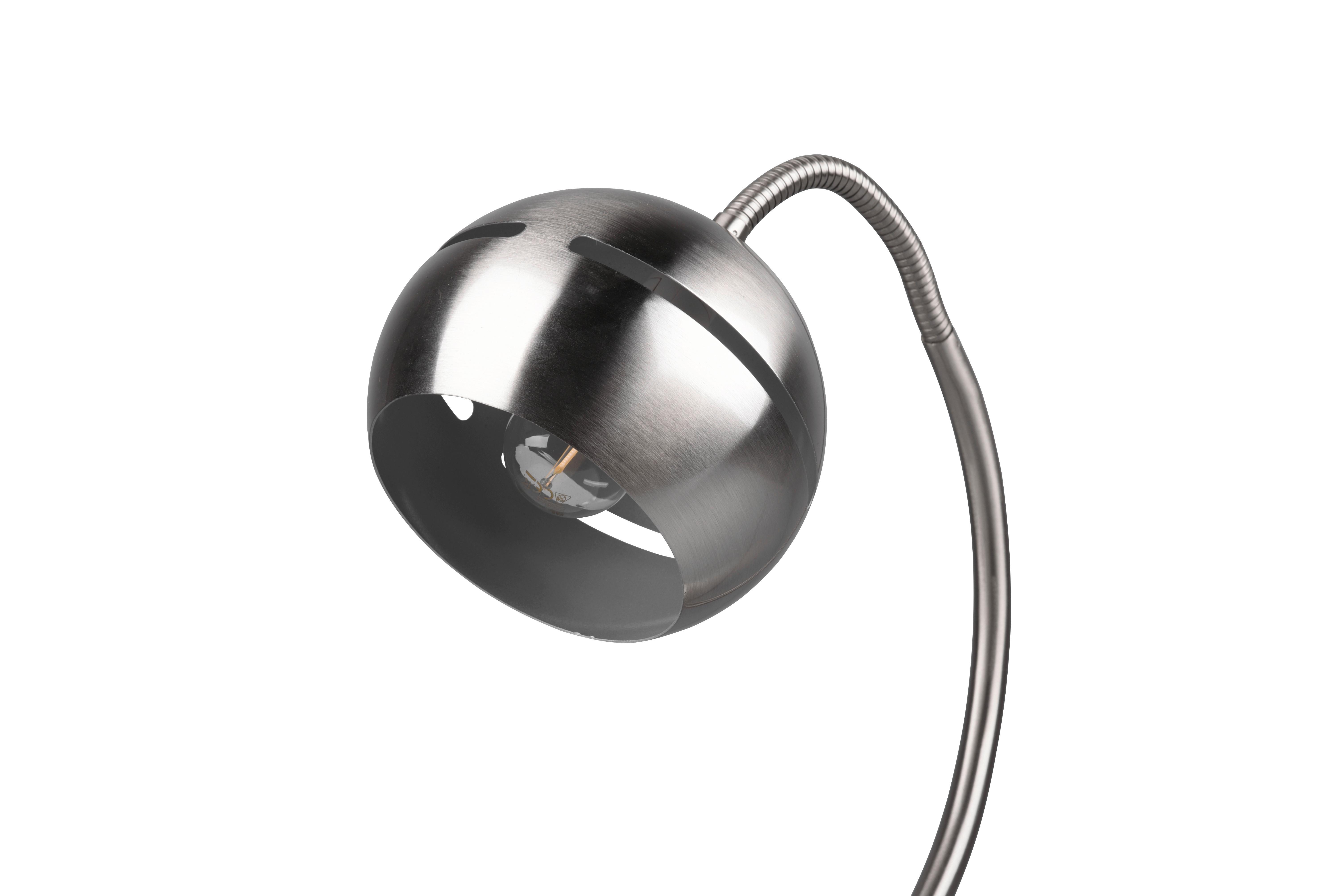 Tischlampe Fletcher Dimmer Nickel - Nickelfarben, MODERN, Metall (15/42,5/31cm) - Trio Leuchten