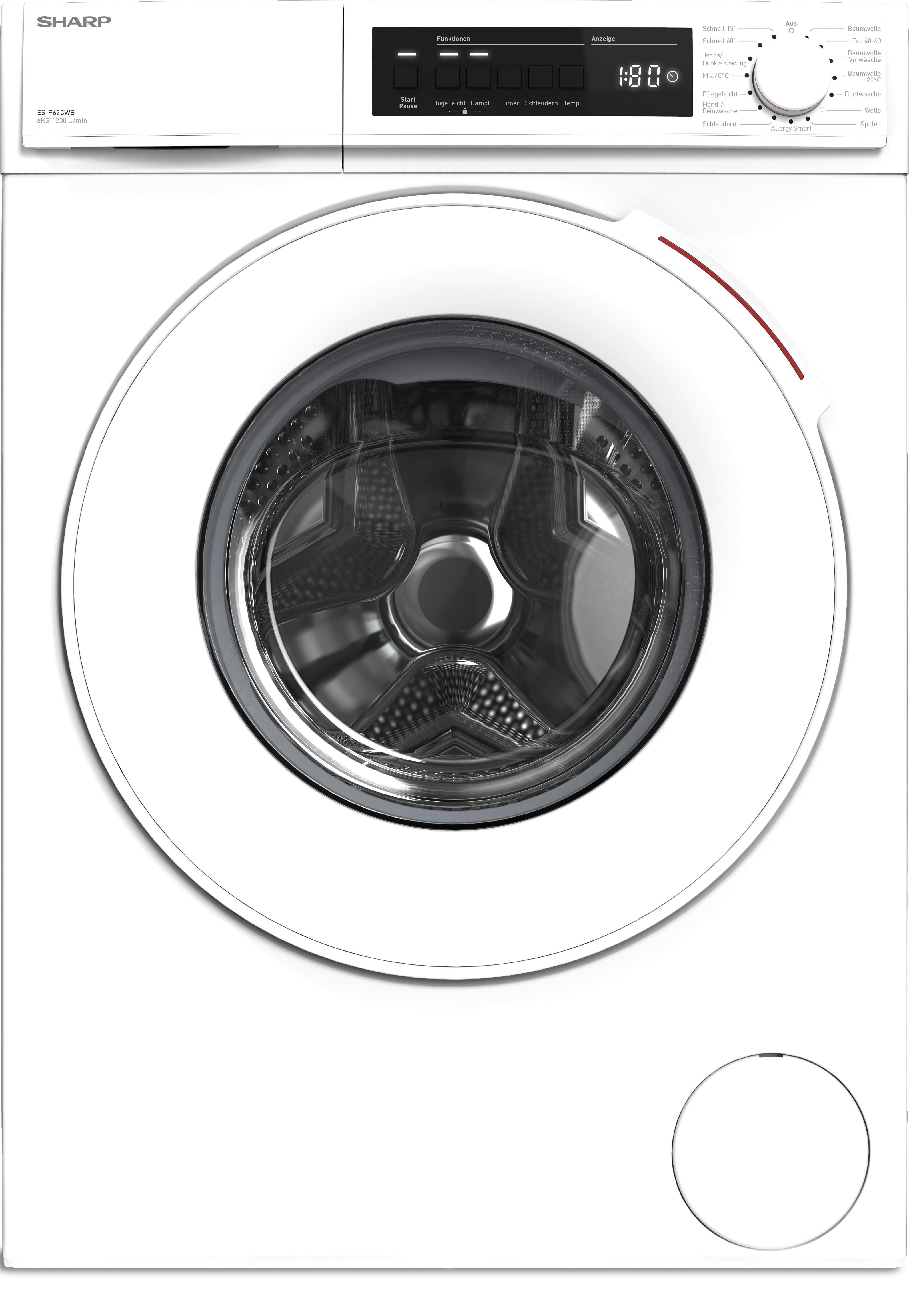 Waschmaschine ES-P62CWB-DE von Sharp kaufen »