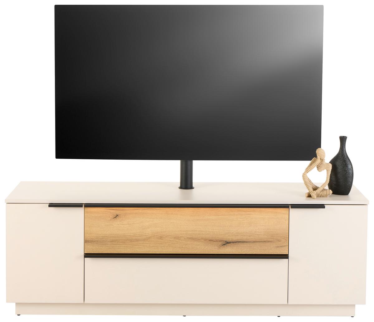 Phonotisch Neo B: 160 Cm Kaschmir/eichefarben - Kaschmir/Eichefarben, Trend, Holzwerkstoff (160/53/40cm)