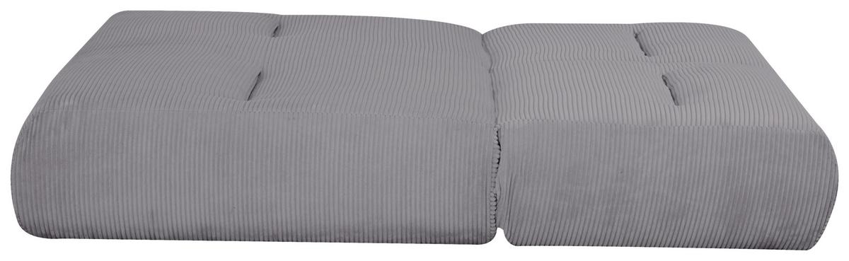 Schlafsofa Luna Grau B: 159 Cm - Grau, Design, Textil (159/88/160cm) - Livetastic