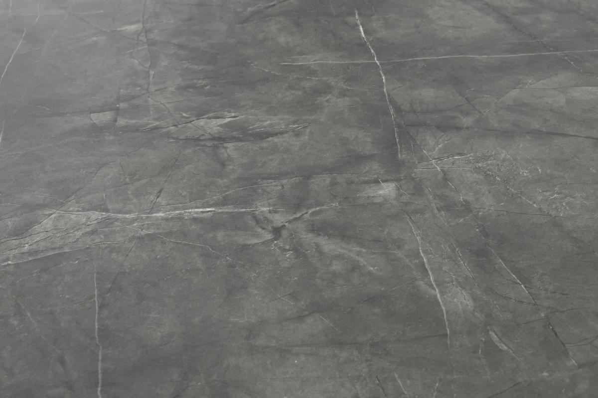 Esstisch Alvaro - Schwarz/Grau, LIFESTYLE, Holzwerkstoff/Metall (180/220/75/100cm) - MID.YOU