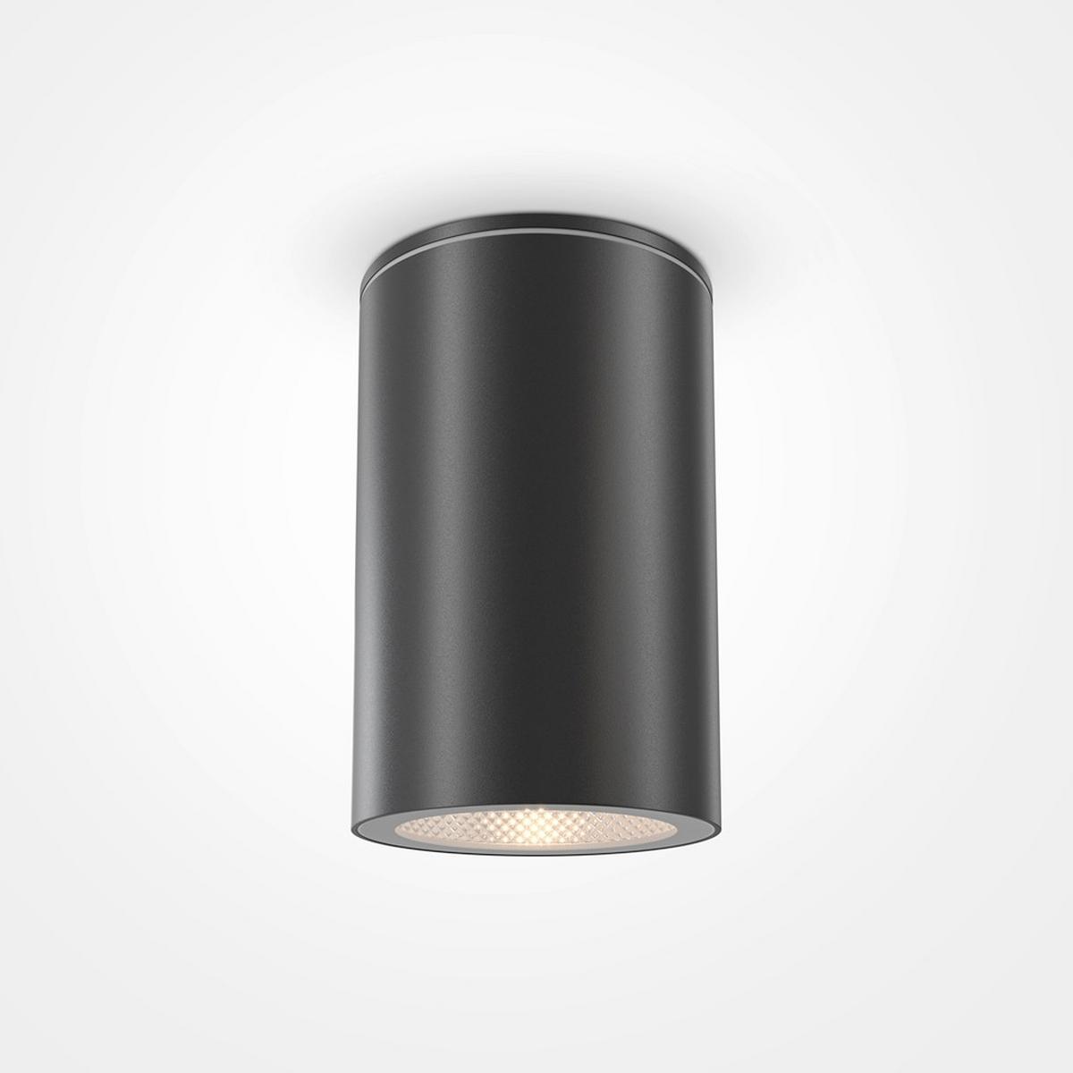 Deckenleuchte Roll - Schwarz, MODERN, Metall (6,5/10cm) - MAYTONI