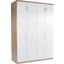 Aufsatzschrank zu Kleiderschrank Wien, 181cm - Eichefarben/Weiß, KONVENTIONELL, Holzwerkstoff (181/39/54cm) Aufsatzschrank zu Kleiderschrank Wien, 181cm - Eichefarben/Weiß, KONVENTIONELL, Holzwerkstoff (181/39/54cm)