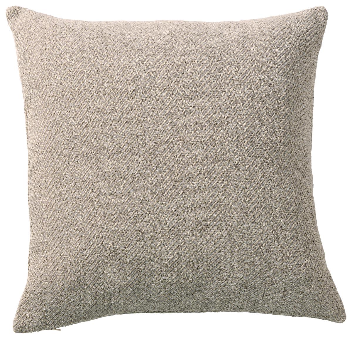 Poťah na vankúš ZICKZACK, 45/45cm, sv.sivá - svetlosivá, Modern, textil (45/45cm) - Mary's