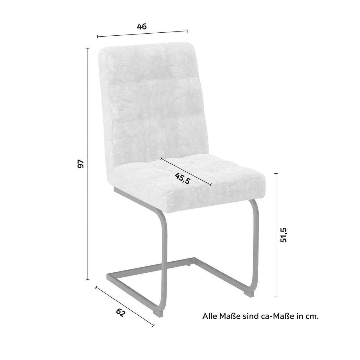 Stolička NOVA světle šedá - černá/světle šedá, Moderní, kov/dřevo (46/97/62cm) - Bessagi Home