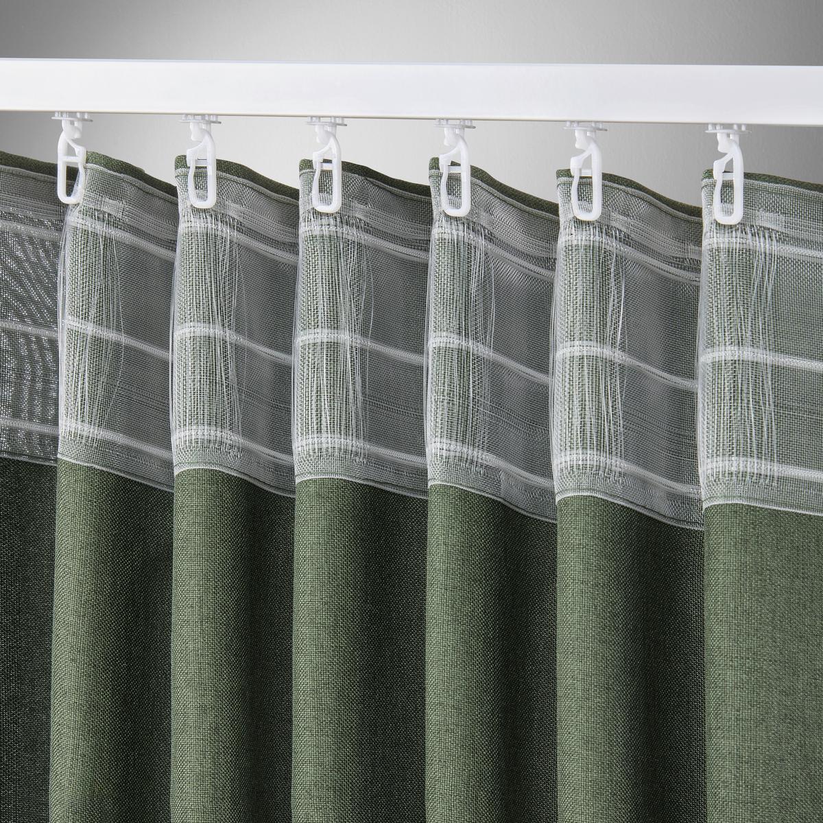 HOTOVÝ ZÁVES ULRICH 175CM - tmavozelená, textil (135/175cm) - Modern Living