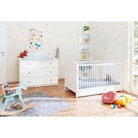 Babyzimmer 090025b Laura - Weiß, Trend, Holzwerkstoff - Pinolino