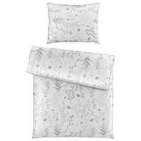 Posteľná bielizeň Lina, 70/90 140/200cm - biela, Konventionell, textil (140/200cm) - Mömax