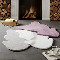 UMELÁ KOŽUŠINA Marlene, 90/60cm, biela - biela, textil/kožušina (90/60cm) - Modern Living