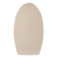 Vase Dune High Creme B: 31 cm - Creme, Basics, Metall (31/53,5/13cm)