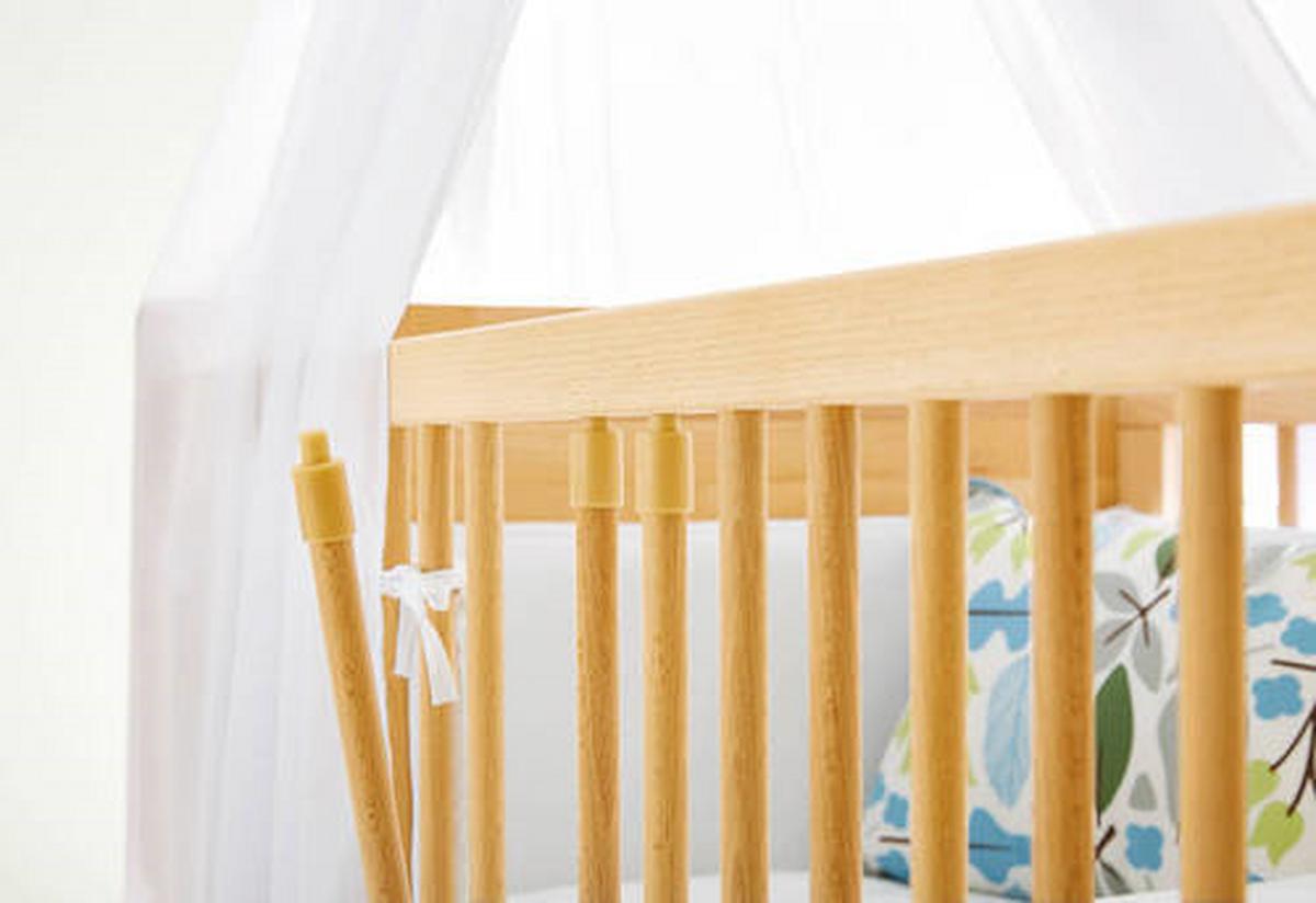 Gitterbett 112174 Natura - Buchefarben, Natur, Holz (140/70cm) - Pinolino