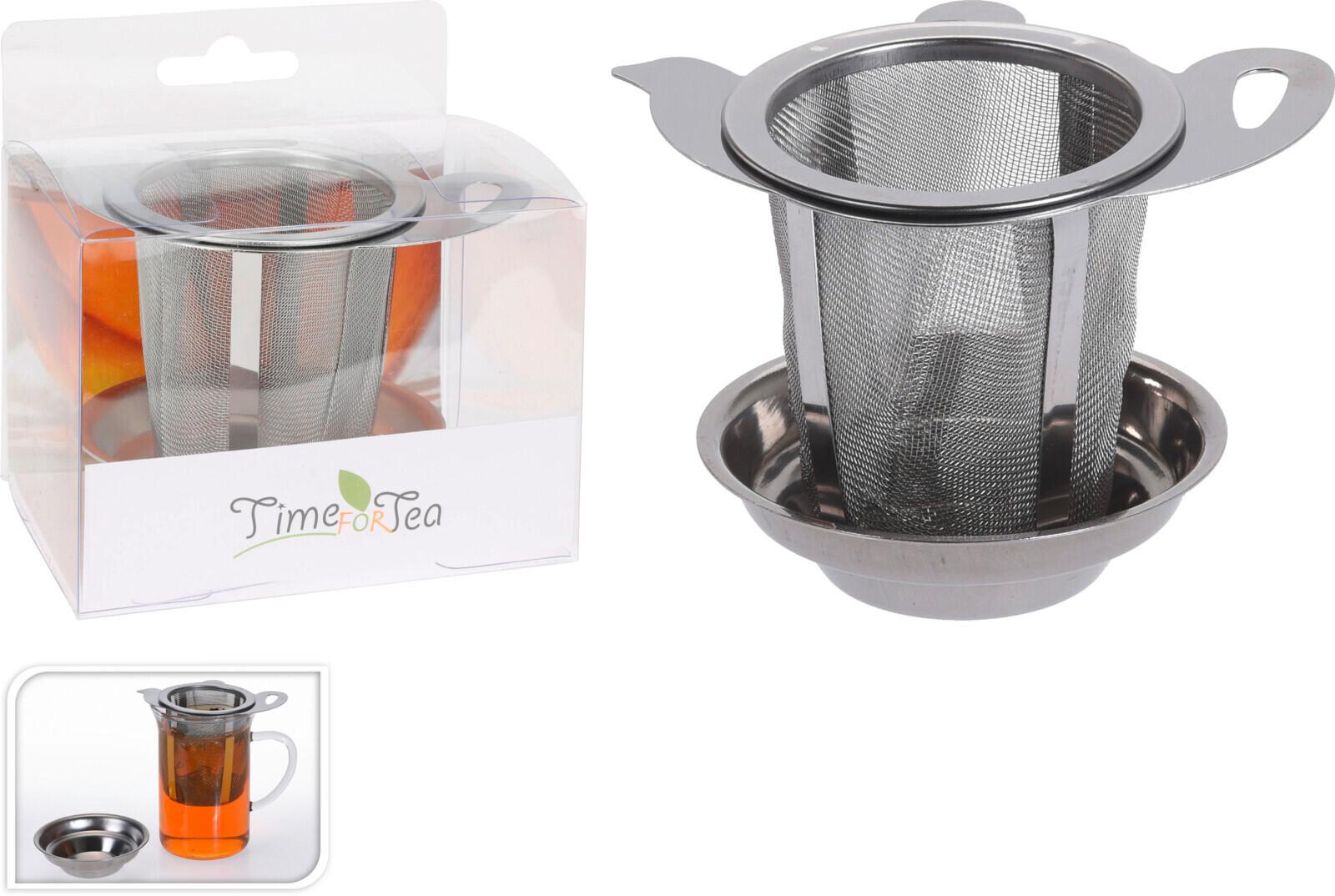 Čajový cedník TEA STRAINER - Basics (10/8/7cm)