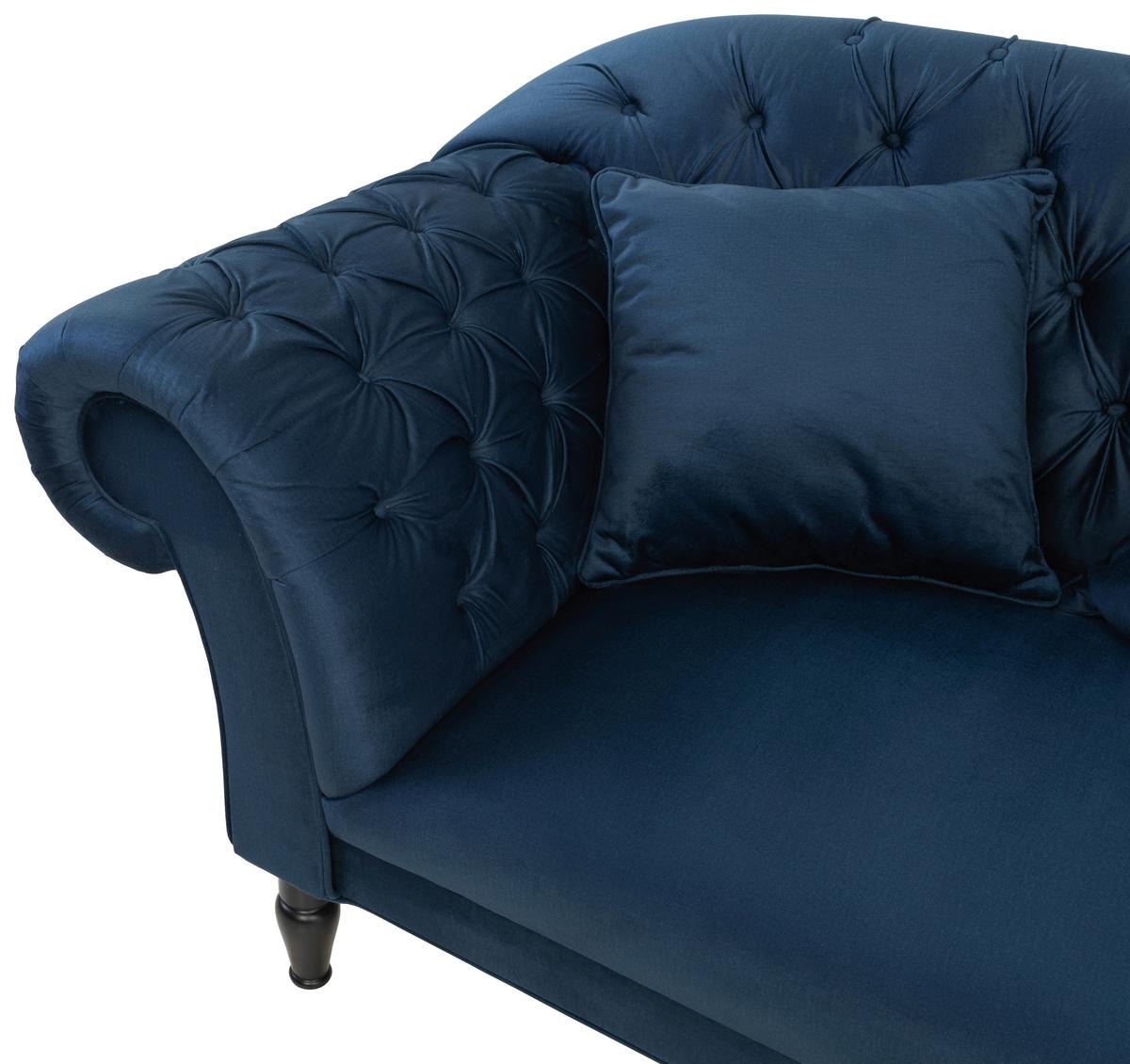 Xxl-sessel Cupido - Schwarz/Dunkelblau, Design, Textil (180/94/103cm) - MID.YOU