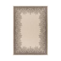 Flachwebteppich Splash 900 Braun/Creme, 80x150 cm - Creme/Braun, KONVENTIONELL, Textil (80/150cm) - Kayoom