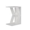 Beistelltisch Naze Beistelltisch - Weiß, Design, Holzwerkstoff (30/57/40cm) - Livetastic