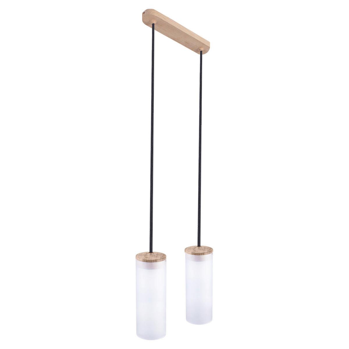 Hängeleuchte 8533219 Barrel 2 - Natur, Holz (30/100cm)