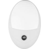 NOČNÉ SVETLO ENIO - biela, Konventionell, plast (10,5/17,5cm) - Globo