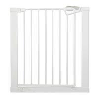 Türschutzgitter Metall erweiterbar, weiß - Weiß, Basics, Metall (75/80/3cm) - Roba