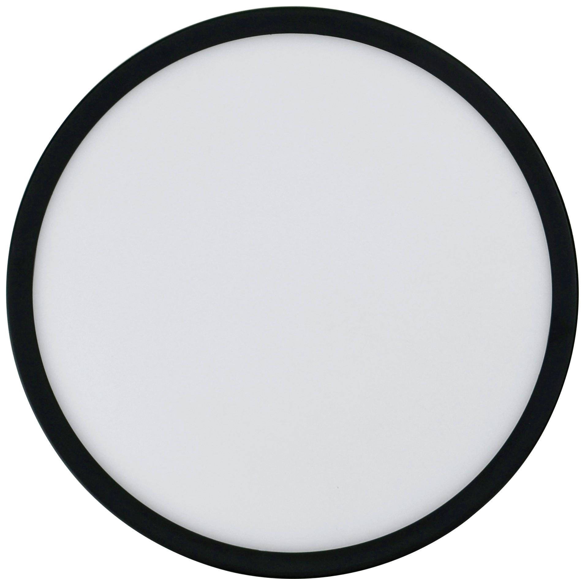 LED-Paneel 2459510201996 Twice² - Schwarz, Basics, Kunststoff (33/2,5cm)