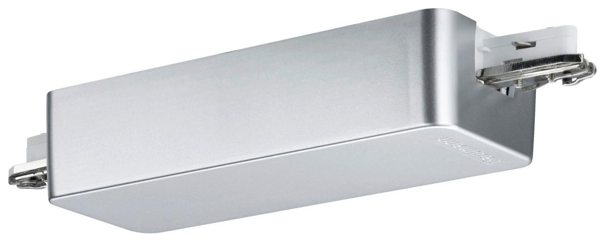 Dimmer Urail 15,5x3,5x5,6 cm In Chromfarben mit Funkdimmer - Chromfarben, Design, Metall (15,5/3,5/5,6cm) - Paulmann