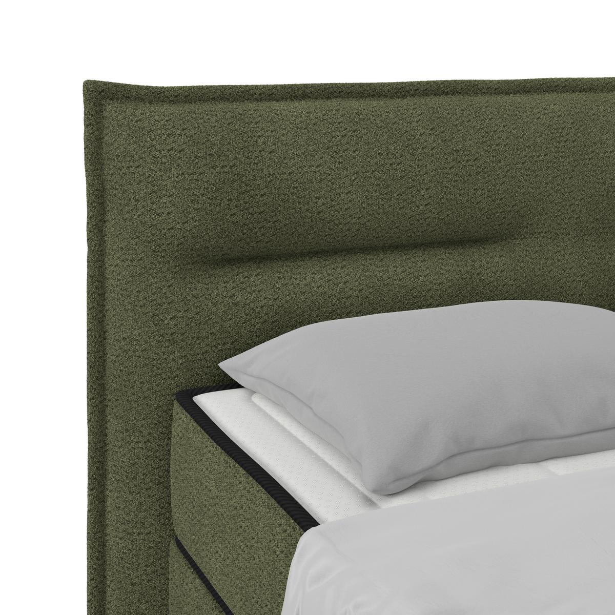 Boxbett Smile inkl. Matratze 180x200 - Grün, KONVENTIONELL, Holz/Holzwerkstoff (180/200cm) - James Wood