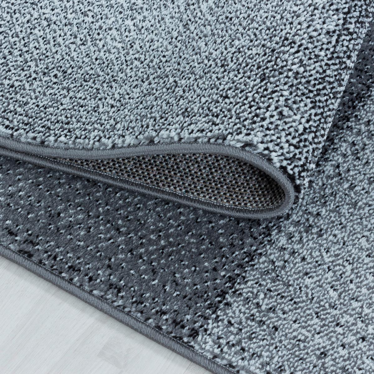 Webteppich Grau Naturfaser Ottawa 140x200 cm - Grau, Design, Textil (140/200cm)