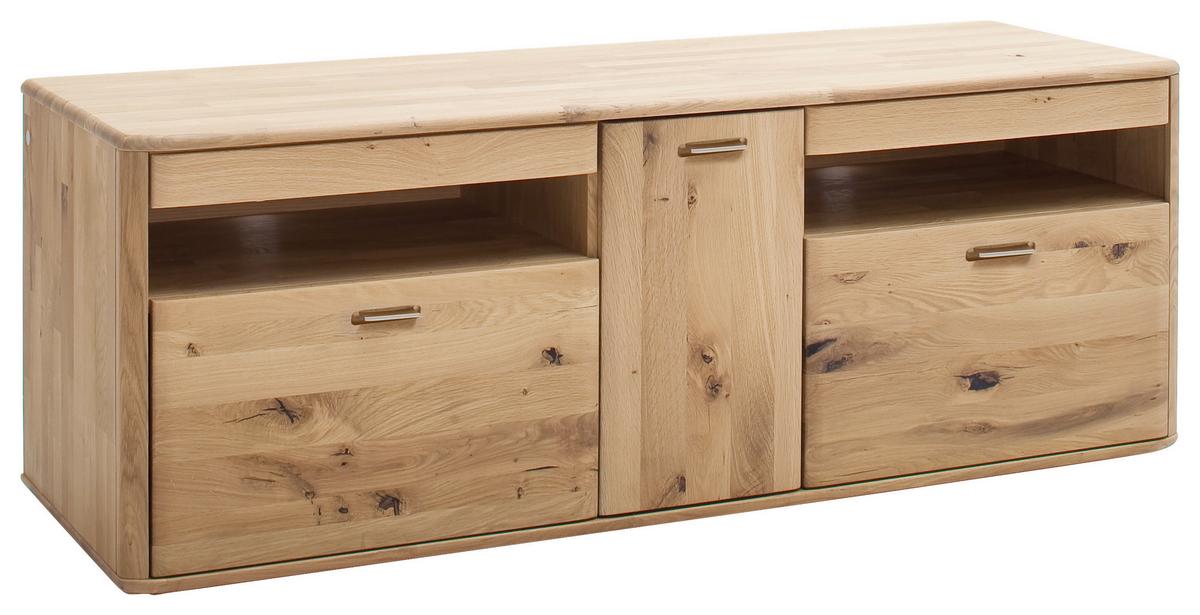 TV-Element Ravello B: 156 cm Eiche Dekor - Eichefarben, Design, Holz (156/58/50cm) - Livetastic