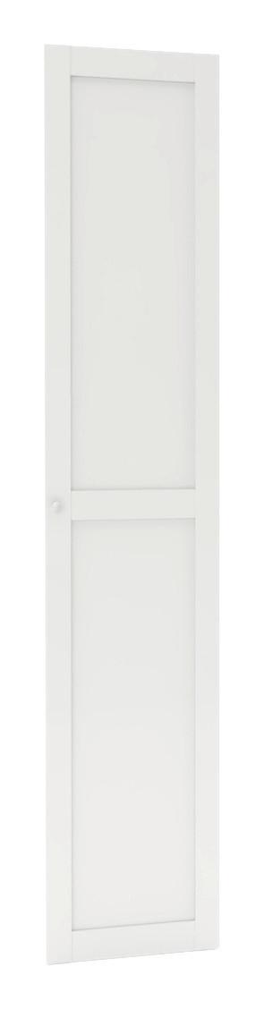Dveře Unit - bílá, Moderní, kov/kompozitní dřevo (45,3/202,6/1,8cm) - Ondega