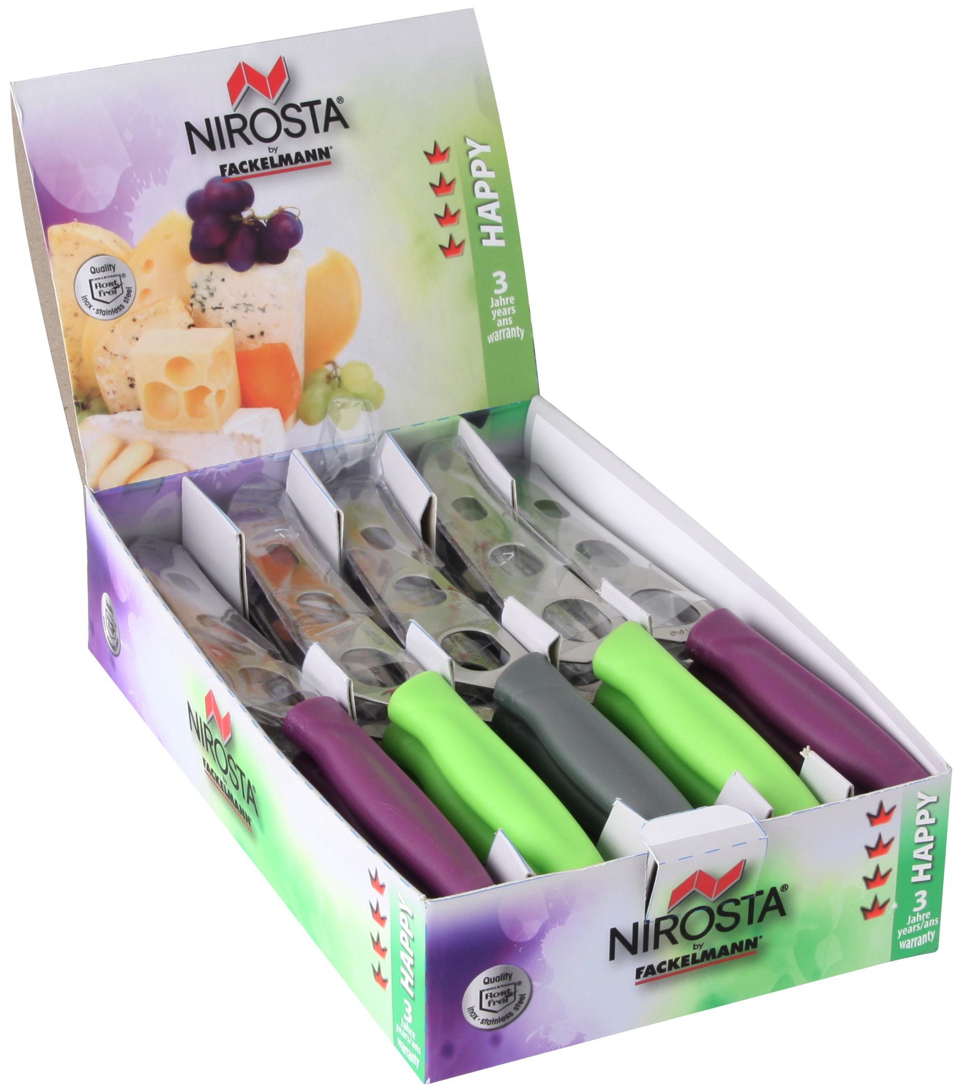 Sajtvágó Kés Happy - konvencionális, Fém (24cm)