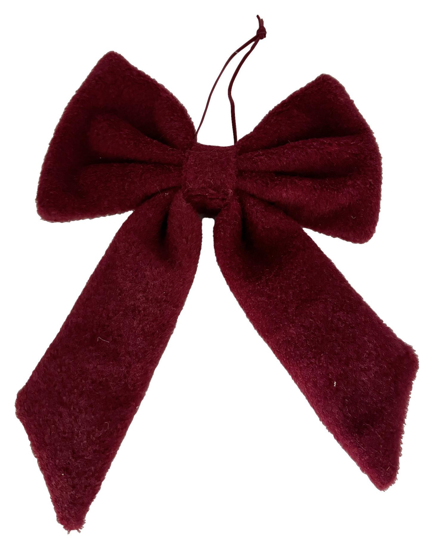 závesná dekorácia SANTA -PAZ- - červená, textil (33/3cm) - Mömax