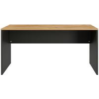 Schreibtisch B158cm H 75cm Lissabon Eichefarben - Eichefarben/Graphitfarben, MODERN, Holzwerkstoff (158/75/79cm) - Germania
