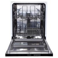 Einbau-geschirrspüler Gsp60v B: 44,8 Cm Vollintegriert - Weiß, Trend, Metall (60/81,5/55cm) - Respekta