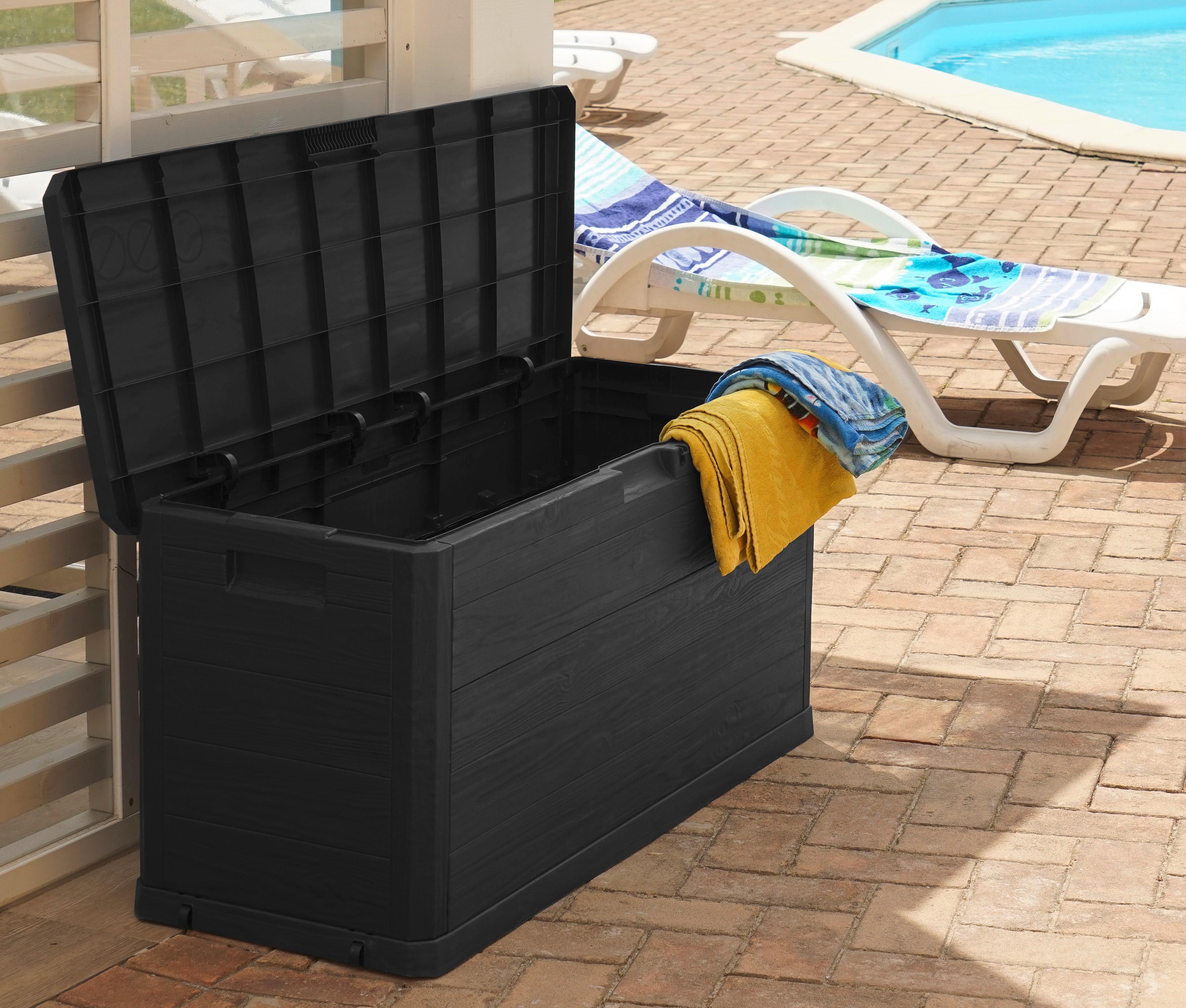 Kissenbox mit klappbarem Deckel