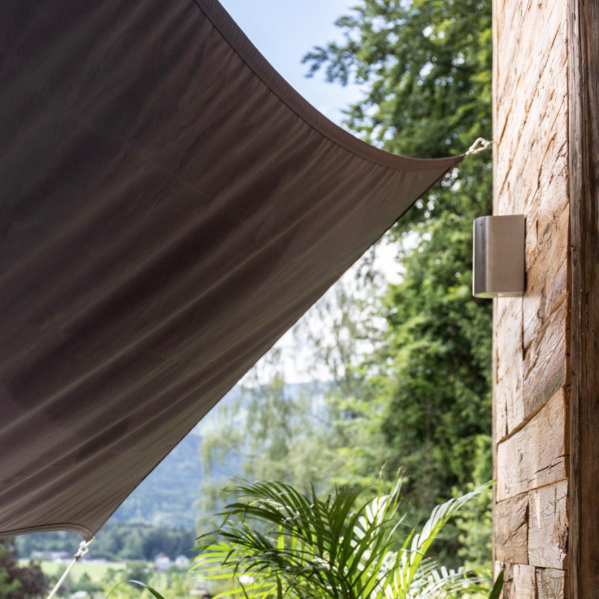 Sonnensegel Rechteck 170x270 cm - Anthrazit, Basics, Textil (170/270cm)