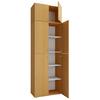 Aktenschrank Lona Buchefarben B: 70 cm - Buchefarben, MODERN, Holzwerkstoff (70/223/39cm) - MID.YOU