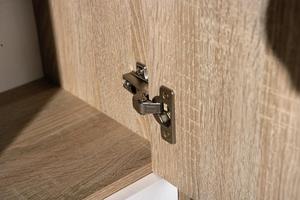 Highboard in Sonoma Eiche Dekor und Weiß