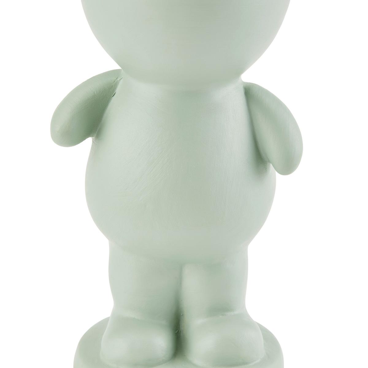 Kunstpflanze Sukkulente Grün/ Lila L: 23 cm, Herkol - Lila/Mintgrün, MODERN, Keramik/Kunststoff (9/8/23cm) - Luca Bessoni