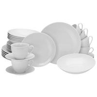 Kombiservice Valencia 30--Teilig., Weiß - Weiß, Design, Keramik - Creatable