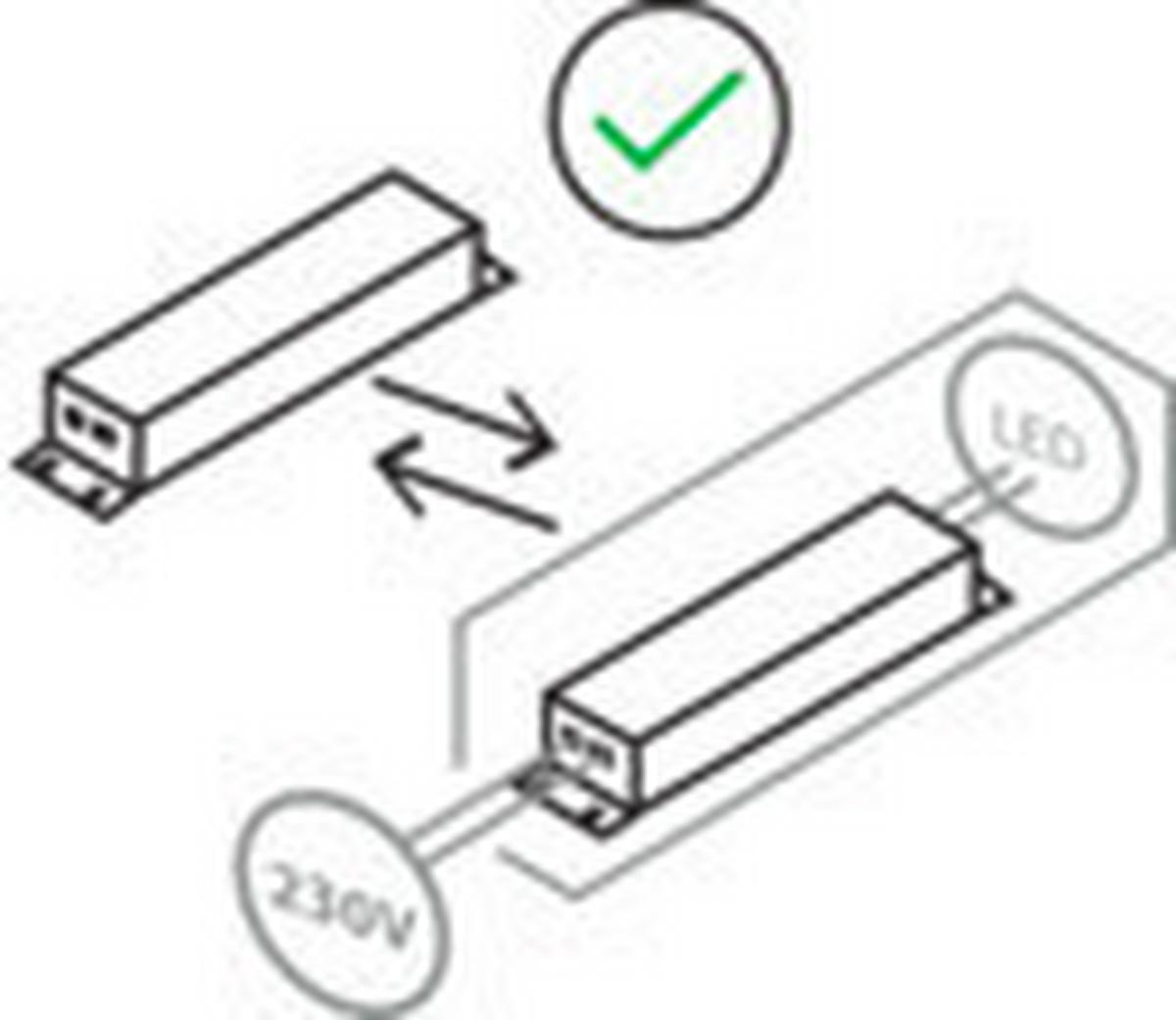 LED-Deckenleuchte Slimline Ø 39 cm aus Holz - Hellbraun/Weiß, Design, Holz/Kunststoff (39/8cm) - Brilliant